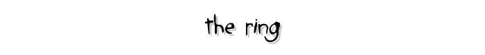 the ring font
